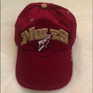 FSU Noles Red and Gold Hat